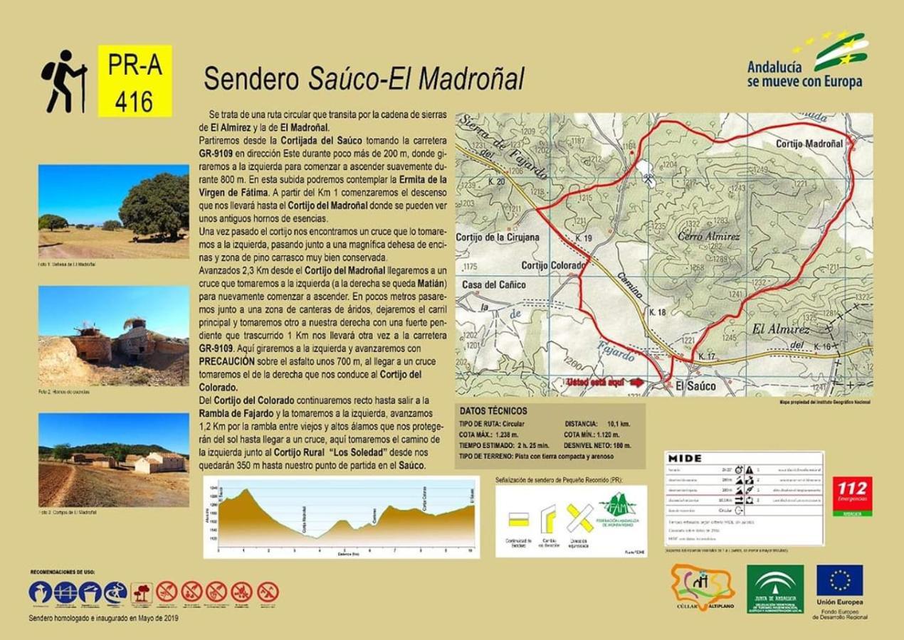 Cortijo Los Soledad El Sauco Exteriér fotografie